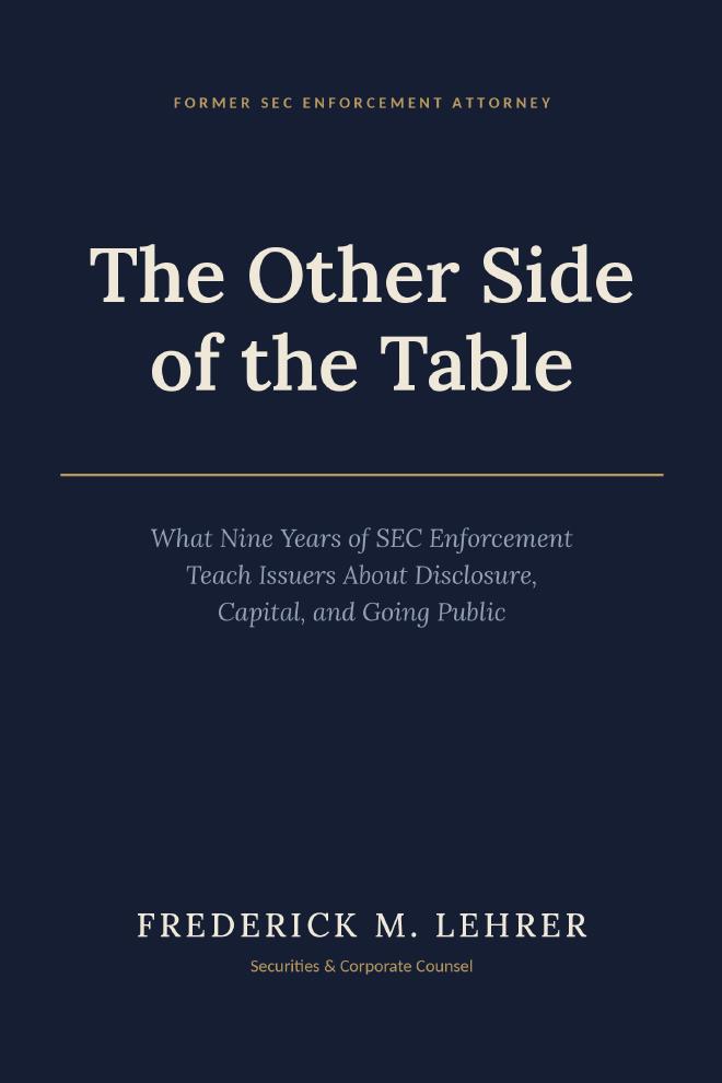 The Other Side of the Table by Frederick M. Lehrer — book cover